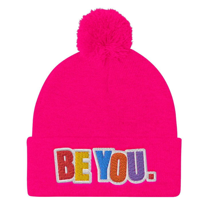 Be You. Original Pom Pom Knit Cap