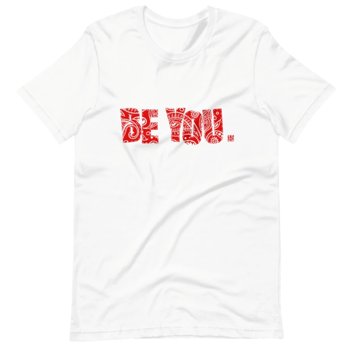 Banging Be You. Bandana Print Short-Sleeve Unisex T-Shirt