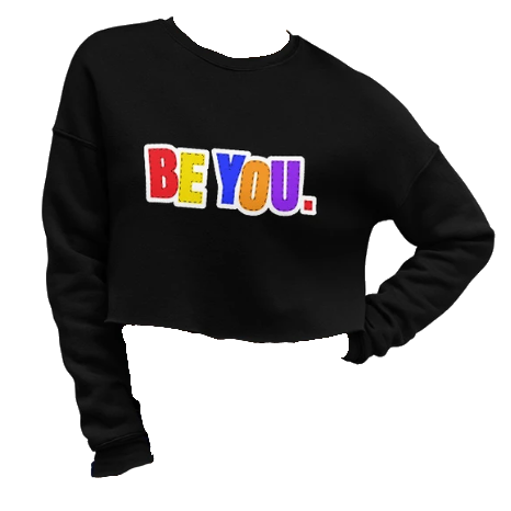 Be You. OG Crop Sweatshirt